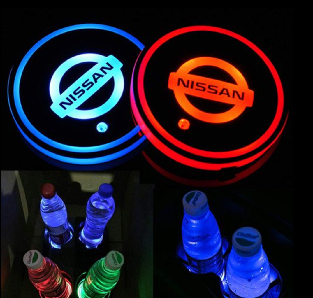 Discos LED de ambiente para interior personalizados multicolor (2 uds.)